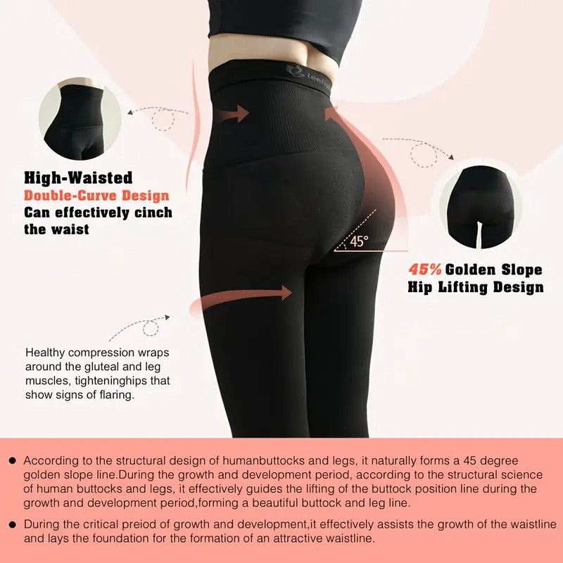 women's high waisted double curve design compression - Temu